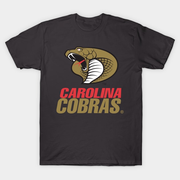 Carolina Cobras T-Shirt by MindsparkCreative